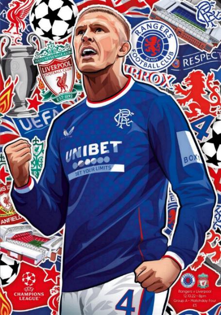 2022/23 CHAMPIONS LEAGUE - RANGERS v LIVERPOOL